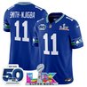 Men's Seattle Seahawks "Super Bowl LX & 50th Patch" Vapor Limited Jersey - All Stitched