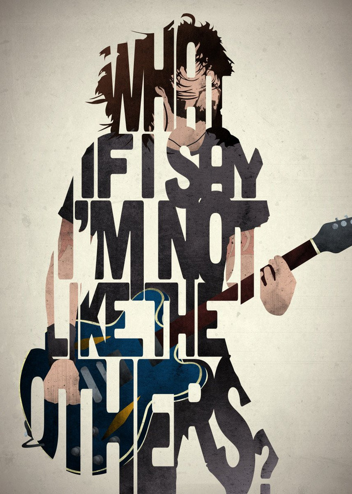 Dave Grohl Foo Fighters Music Artwork Canvas Print | PB Canvas