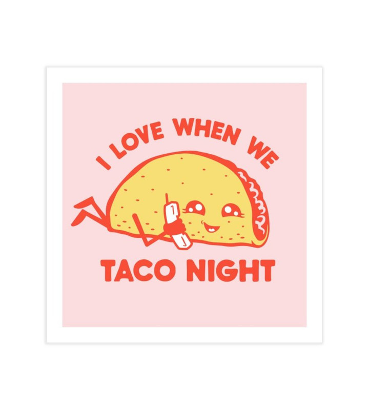 Taco Night Canvas Print | PB Canvas