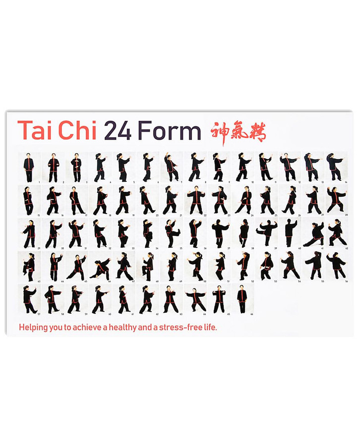 Tai Chi 24 Form Canvas Print | PB Canvas
