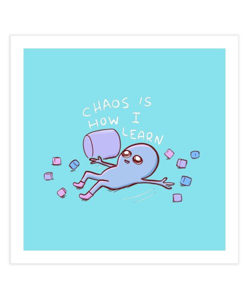 Strange Planet Special Product Chaos Is How I Learn Canvas Print | PB Canvas