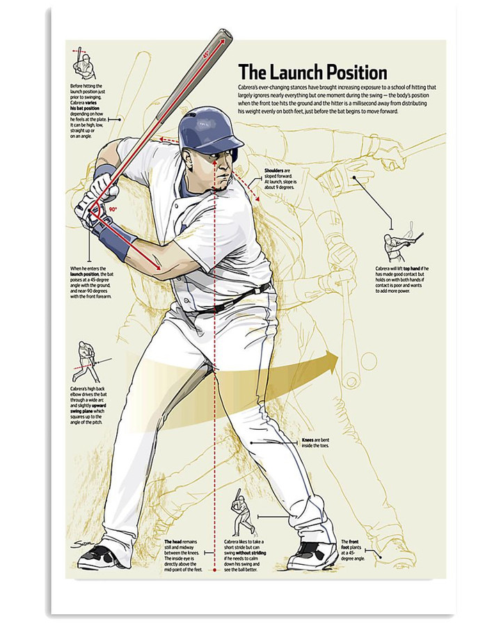 Baseball Launch Position Canvas Canvas Print | PB Canvas