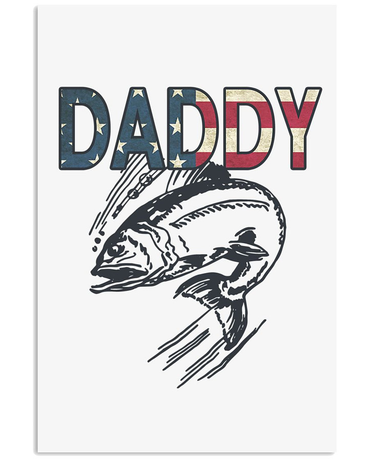Daddy Fishing Canvas Print | PB Canvas