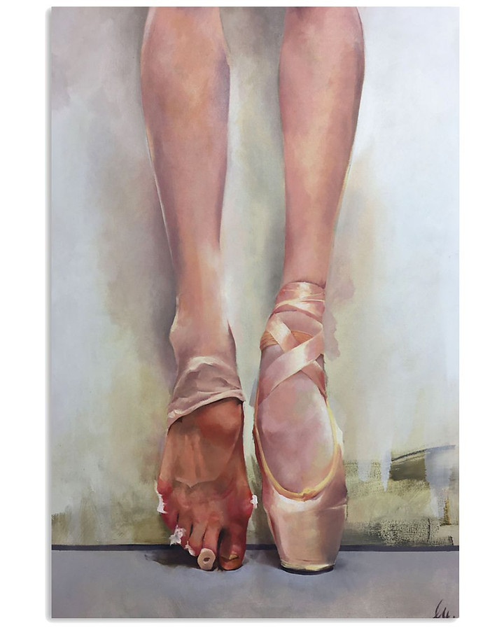 Ballet Pain Foot Canvas Canvas Canvas Print 2 | PB Canvas