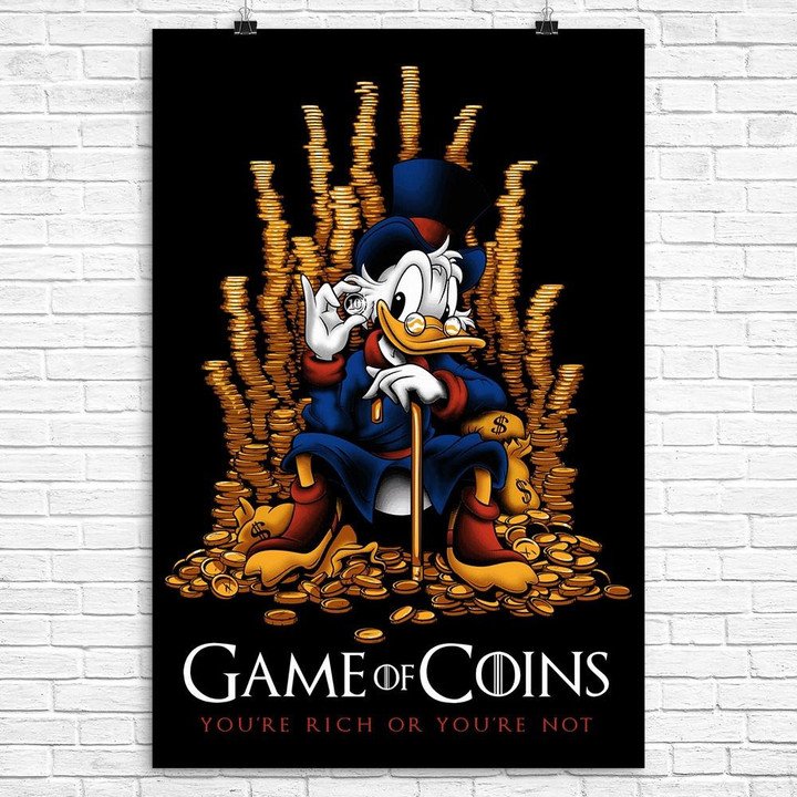 Game Of Coins Canvas Canvas Print | PB Canvas