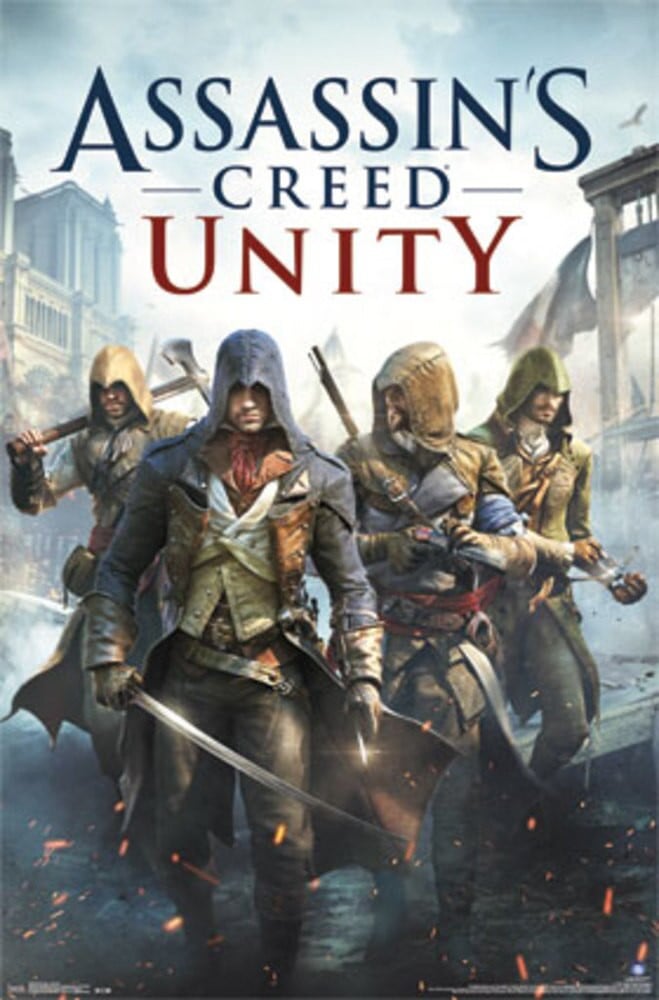 Assassins Creed Unity Video Game Gaming Canvas Canvas Print | PB Canvas