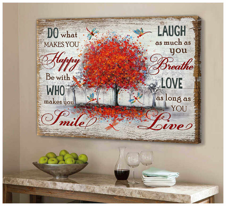 Love As Long As You Live Dragonfly Canvas Wall Art Dhg 1995 | PB Canvas