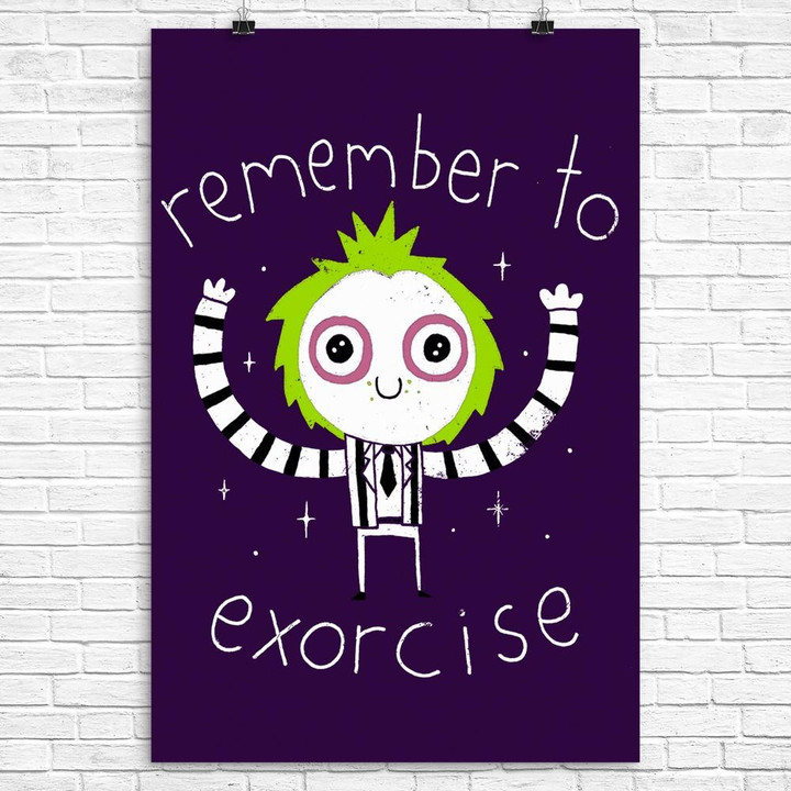 Remember To Exorcise Canvas Canvas Print | PB Canvas