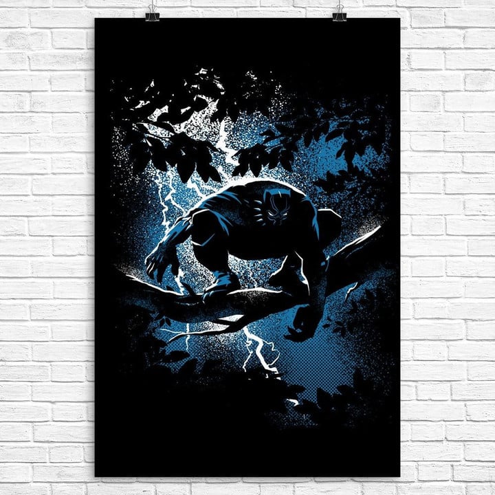 The Dark Panther Returns Canvas Canvas Print | PB Canvas
