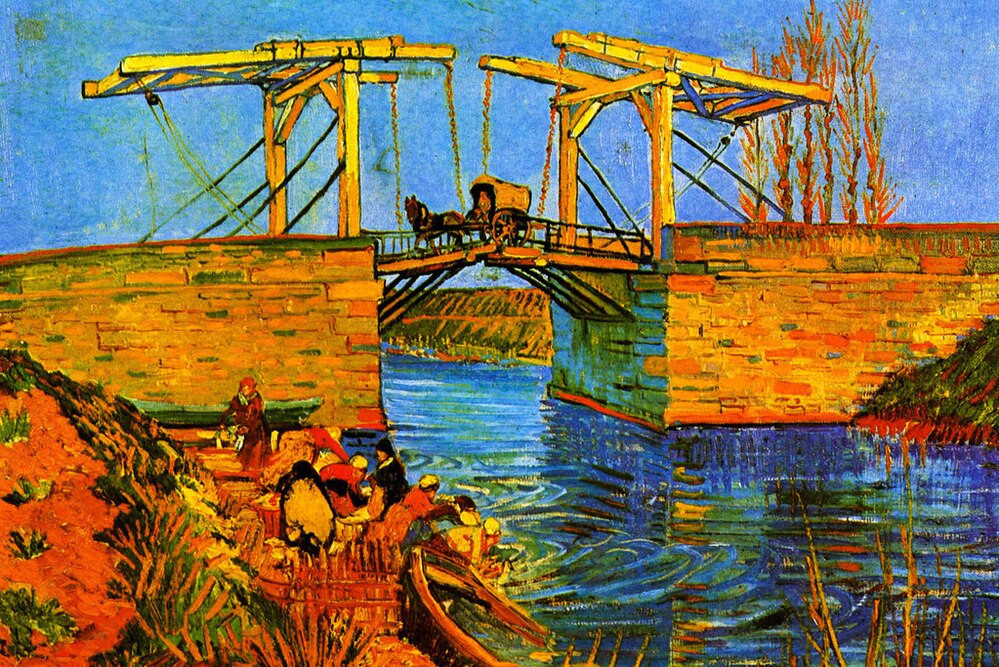Vincent Van Gogh The Bridge Of Langlois At Arles Canvas Canvas Print | PB Canvas