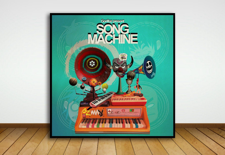 Gorillaz Song Machine Episode 1 Album Music Cover Canvas Canvas Print | PB Canvas