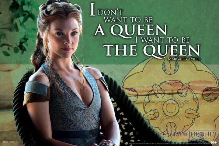 Game Of Thrones Margaery Tyrell The Queen Quote Canvas Canvas Print | PB Canvas
