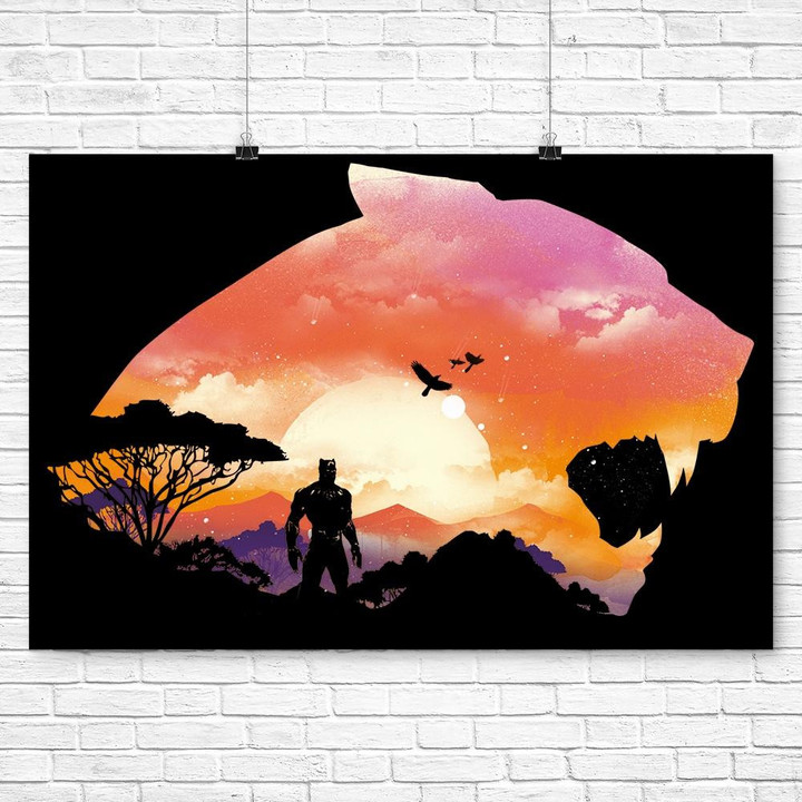 Wakanda Sunset Canvas Canvas Print | PB Canvas