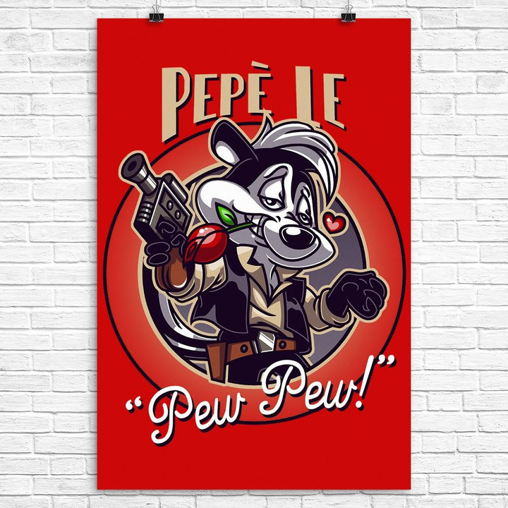 Pepe Le Pew Pew Canvas Canvas Print | PB Canvas
