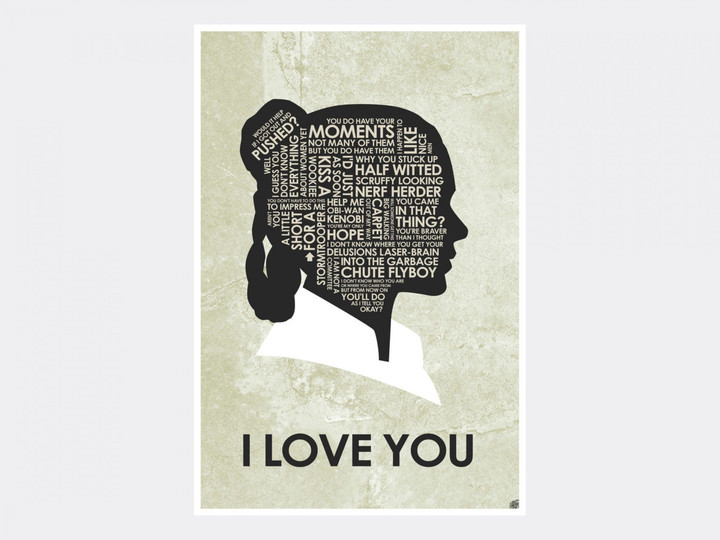 I Love You Giclee Art Print Canvas By Stephen Poon Canvas Canvas Print | PB Canvas