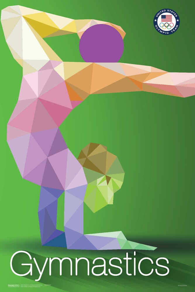 Usa Olympic Team Rio 2016 Gymnastics Sports Canvas Canvas Print | PB Canvas