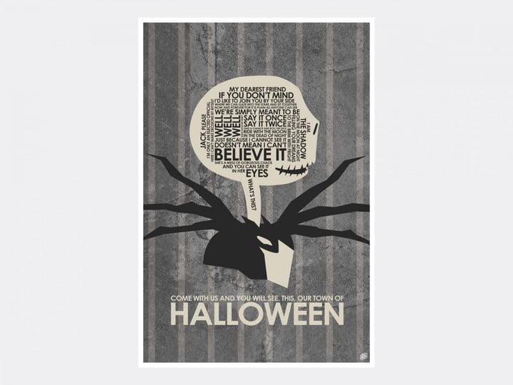 Our Town Of Halloween Giclee Art Print Canvas By Stephen Poon Canvas Canvas Print | PB Canvas