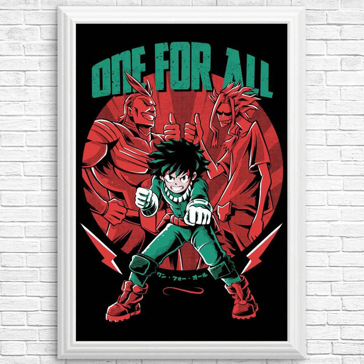 One For Alls Wall Art Canvas Print | PB Canvas