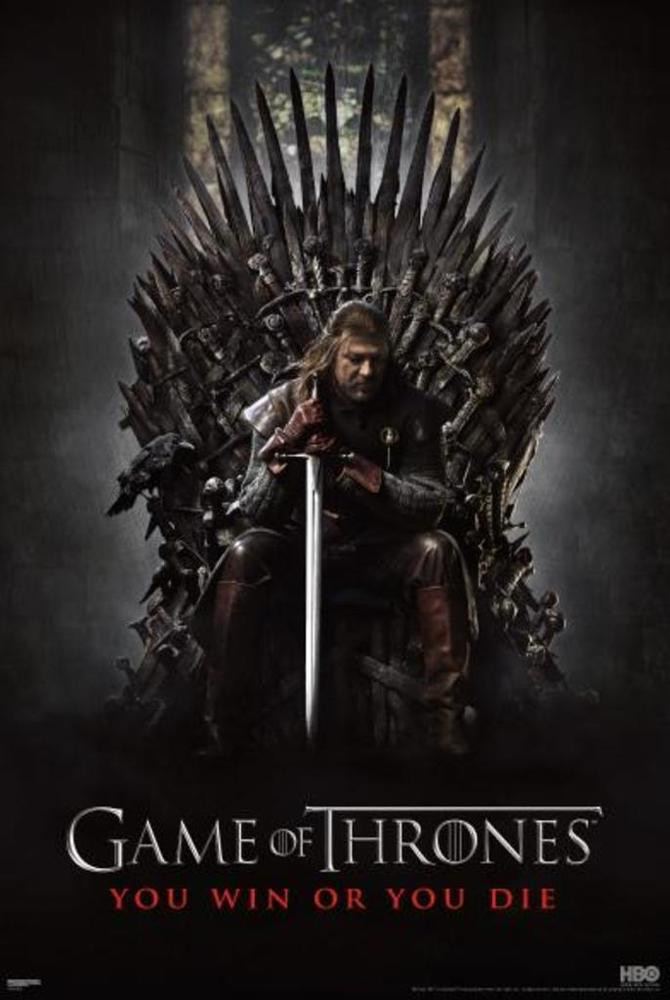 Game Of Thrones You Win Or You Die Iron Throne Ned Stark Tv Canvas Canvas Print | PB Canvas