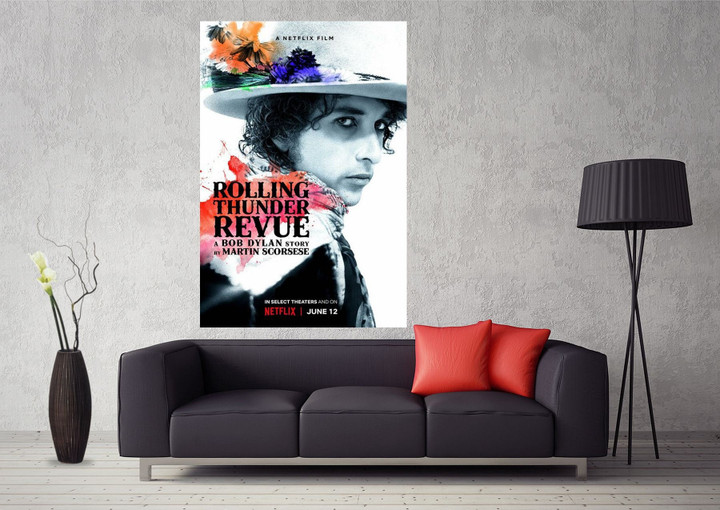 New Bob Dylan Story Tv Series Season Show Rolling Thunder Revue Art Canvas Canvas Print | PB Canvas