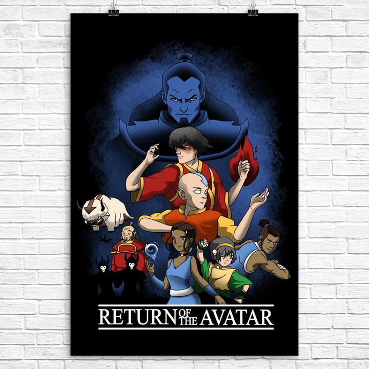 Return Of The Avatar Canvas Canvas Print | PB Canvas