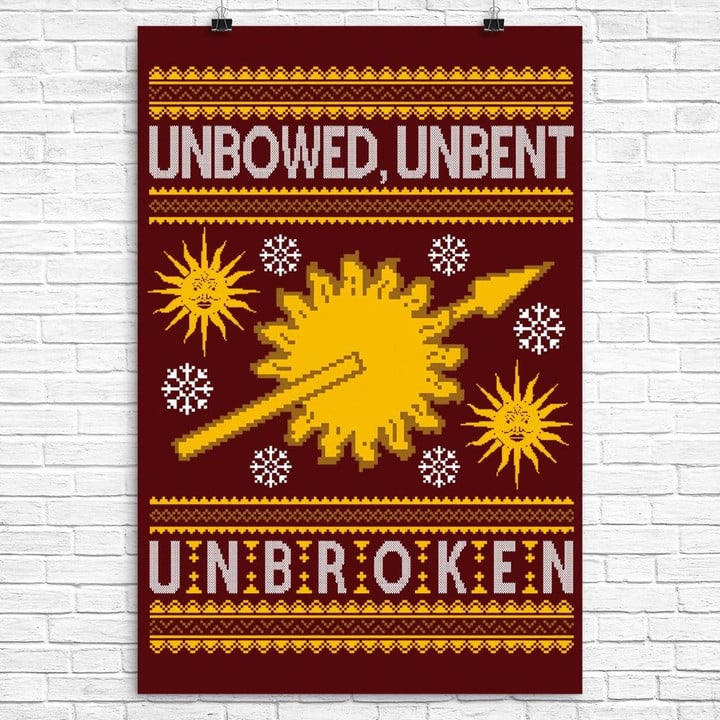 Unbowed Unwrapped Unbroken Canvas Canvas Print | PB Canvas