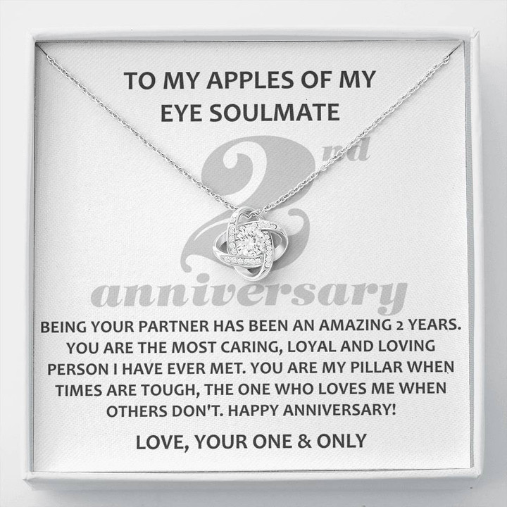 To My Apples Of My Eve Soulmate, 2 Year Anniversary Gift, Boyfriend Cotton Anniversary, One Year Sobriety Gift - Buy Now