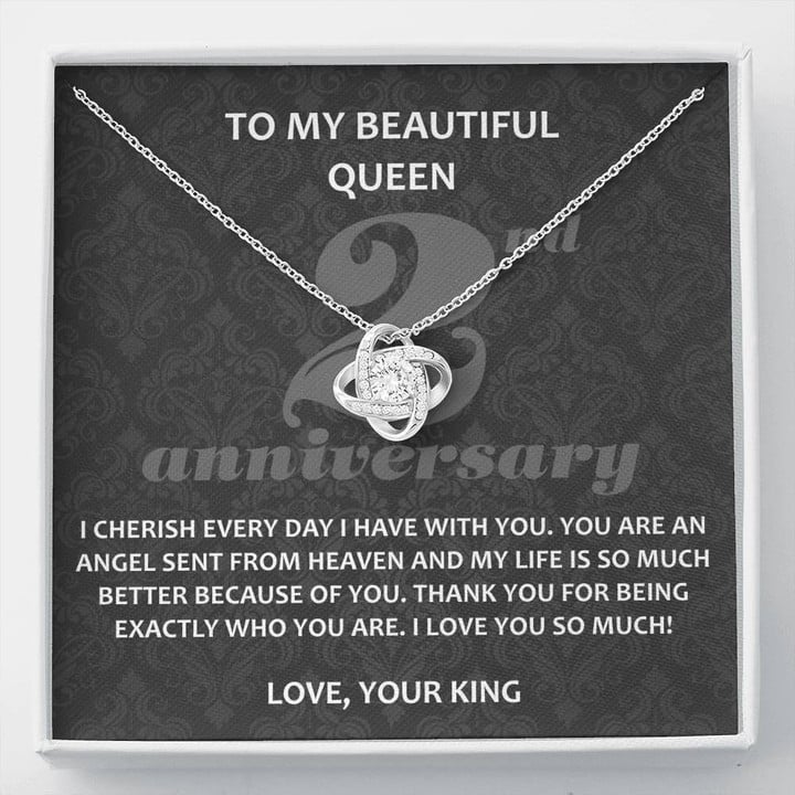 To My Beautiful Queen, 2 Year Anniversary Gift, Girlfriend, One Year Sobriety Gift - Buy Now