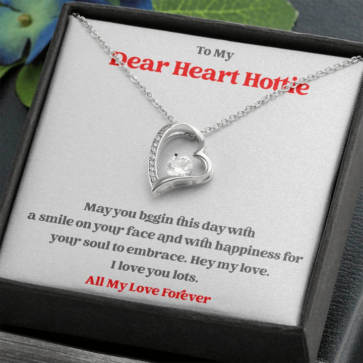 Anniversary Gift for Wife, To My Wife Necklace, Birthday Gift for Wife, Gift for Wife, Necklace for Wife, Gift for Wife Birthday , Heart Necklace