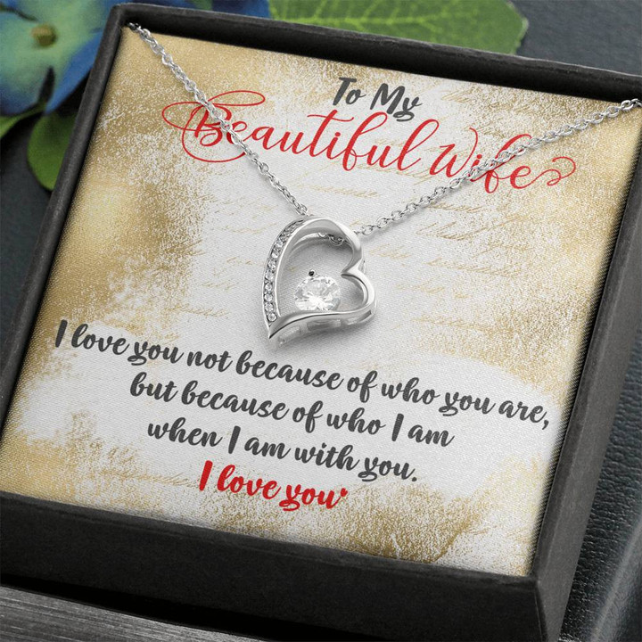 Firefighter Wife Necklace, Firefighter Wife Gift, Fireman Wife, Fire Wife, Wife of Firefighter, My Heart Belongs To , Heart Necklace