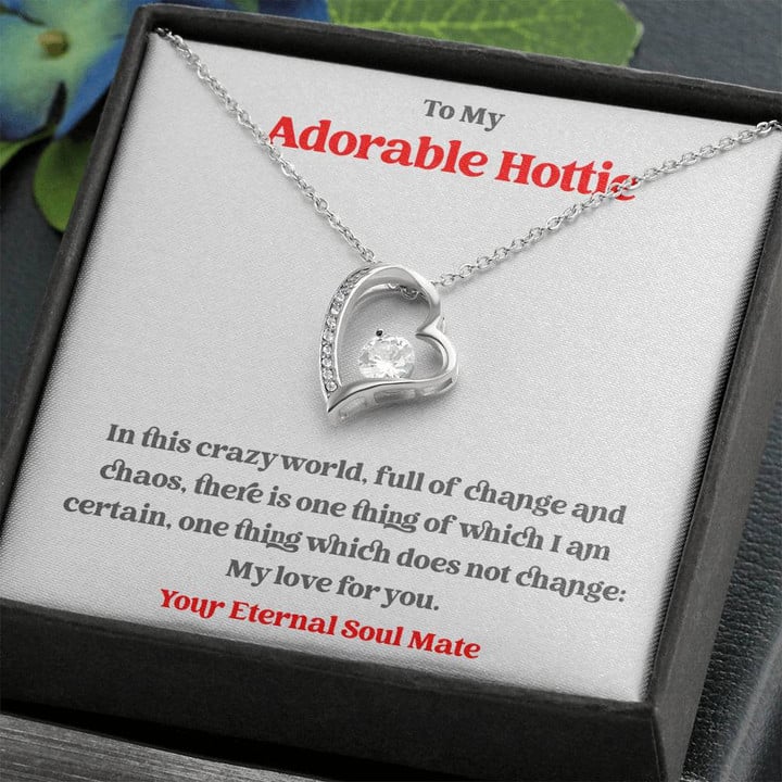 Necklace for My Future Wife, Engagement Gift for Future Wife, Sentimental Gift for Bride from Groom, Birthday Gift for Fiancee, Fiance Gifts , Heart Necklace