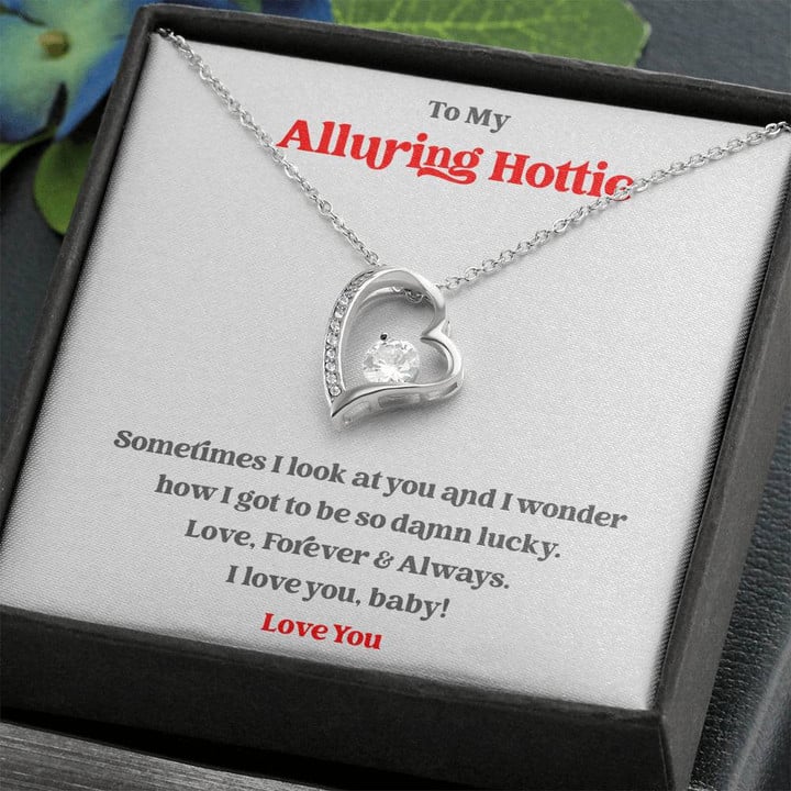 Just Because I Love You Gift, Thoughtful Gifts That Say I Love You, A Gift For Someone You Love, Gift For My Love, Romantic Gift For Her , Heart Necklace