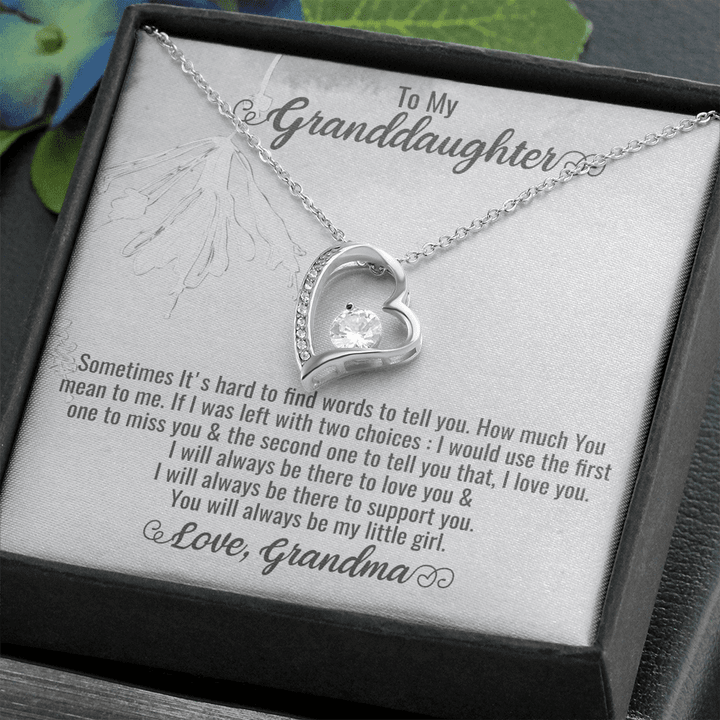 Granddaughter Christmas Gift, Granddaughter Gifts From Nanny, Meaningful Gifts, Sweet 16 Gifts For Granddaughter , Heart Necklace