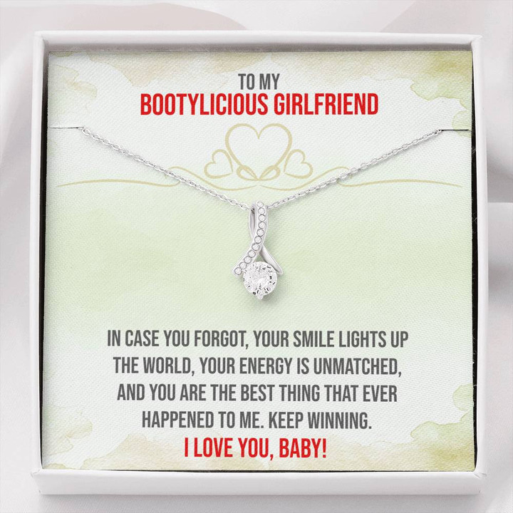 Bootylicious Girlfriend,Girlfriend,Girlfriend Necklace Pendant,Anniversary Gifts,Christmas Gift Alluring Beauty Necklace