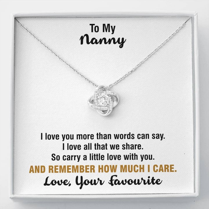 To My Nanny from Your Favourite,Necklaces For Women Personalized, Necklaces For Women Silver, Necklaces For Women Wedding, Long Distance Gifts