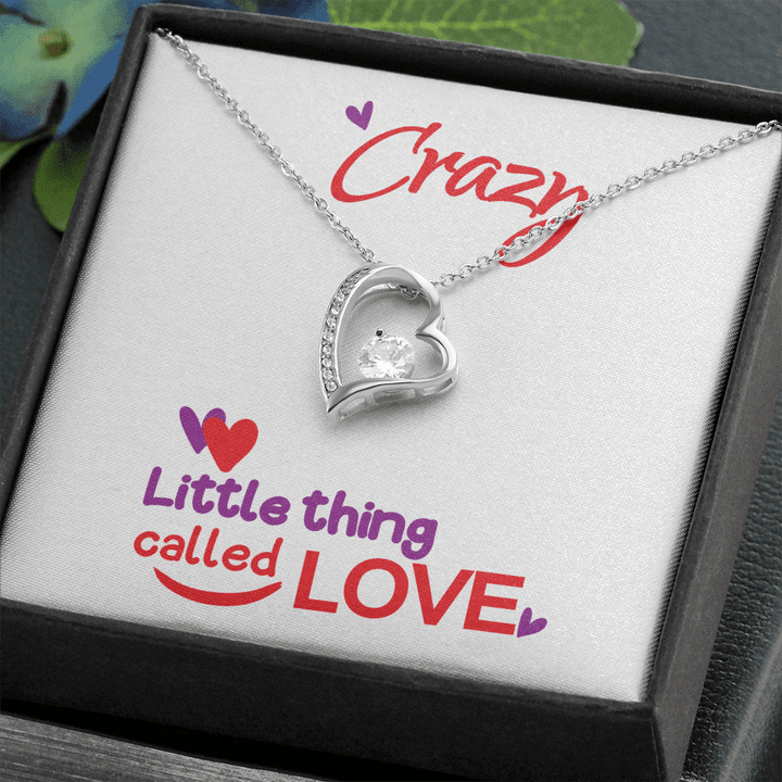 Necklaces For Girls, Gift Ideas, Necklace Chain, Crazy Little Thing called Love , Heart Necklace