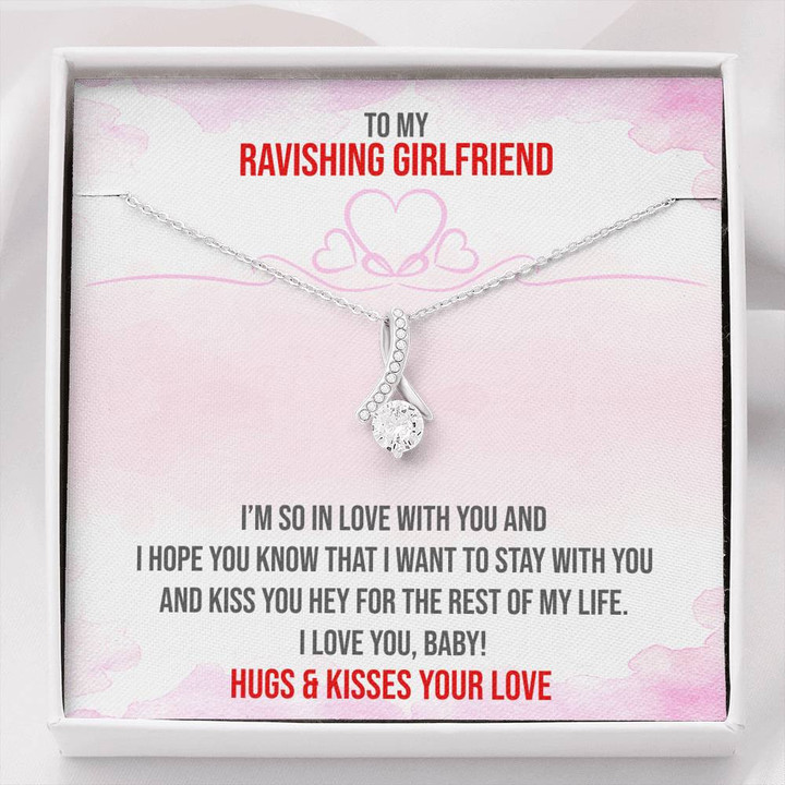 Ravishing Girlfriend,Promotion Gifts,Girlfriend Bday,To My Girlfriend,Christmas Gift Alluring Beauty Necklace