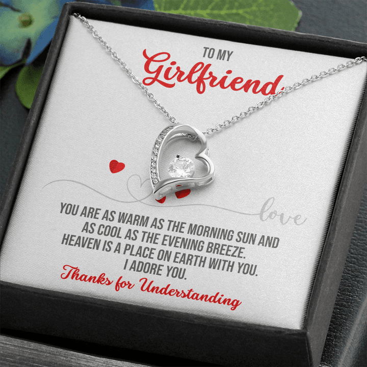 Valentine Day Gift for gf, Gift for Girls Age, Gift for Girls Christmas, Gift for Girlfriend Lesbian , Heart Necklace