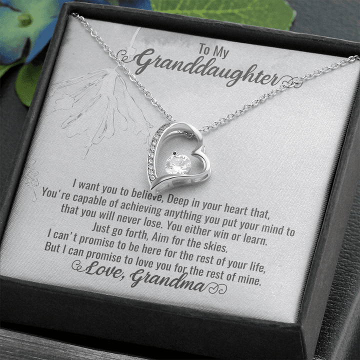 Granddaughter Christmas Gift, Granddaughter Gifts From Nana, Irish Granddaughter Gifts, Sentimental Gifts , Heart Necklace