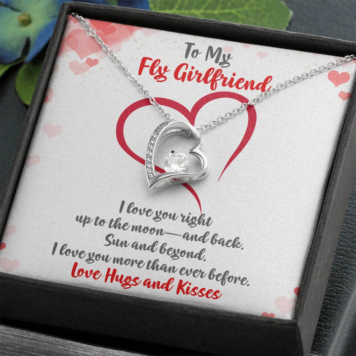 Soulmate Gift, Two Hearts Necklace, A Perfect Fit Anniversary, Christmas or Birthday Gift , Heart Necklace