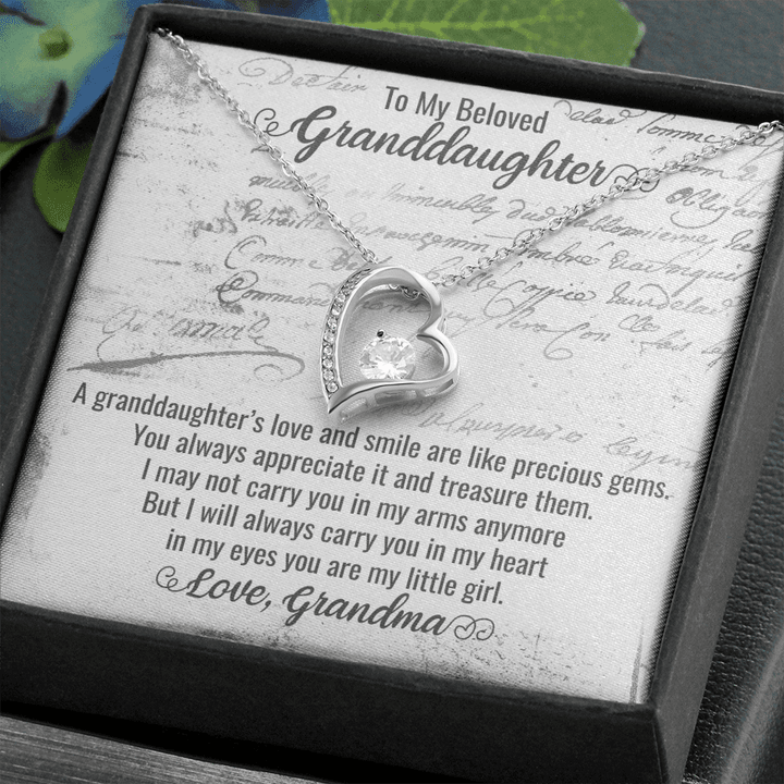 Granddaughter Gifts From Grandma, Granddaughter Gifts To Grandmother, Irish Granddaughter Gifts, Purpose Gifts , Heart Necklace