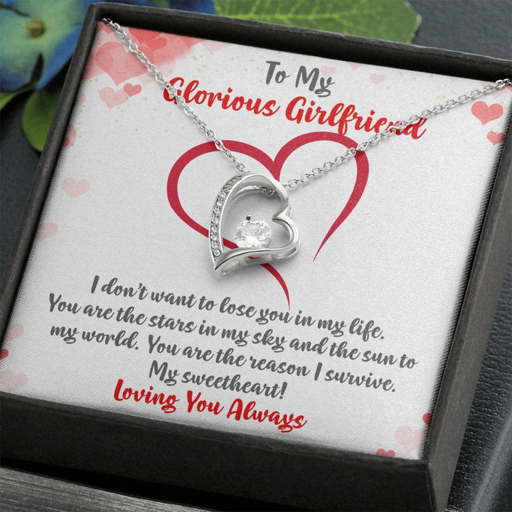 Soulmate Necklace, Alluring Beauty Necklace, Soulmate Gift, Anniversary Gift, To My Soulmate, Birthday Gift For Her, Anniversary Surprise, , Heart Necklace