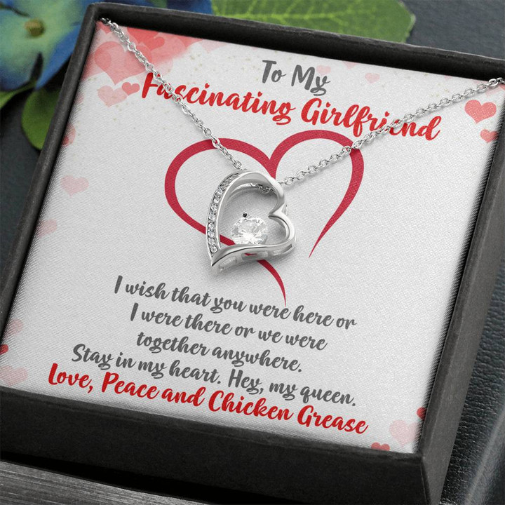 Partner Gift Wonkru Necklace, You Are My Lexi to My Clarke, To My Life Partner 100 Gift , Heart Necklace