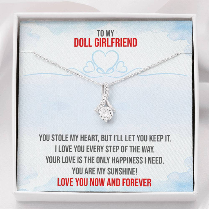Doll Girlfriend,To My Girlfriend,Girlfriend Jewelry,Anniversary Gifts,Christmas Gift Alluring Beauty Necklace