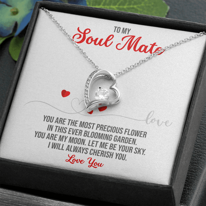 Valentine Day Gift for gf, Soulmate Gift, Soulmate Gift for Him, Soulmate Gift Him , Heart Necklace