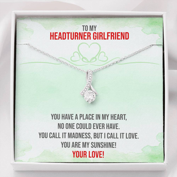 Headturner Girlfriend,Leaving Gifts,Gift For Girlfriend,Sentimental Gifts,Christmas Gift Alluring Beauty Necklace
