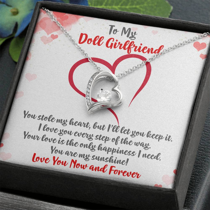 To My Soulmate Necklace, Anniversary Gift, To My Future Friend Necklace, Soulmate Gift, Heart Pendant, Future Friend Birthday Gift , Heart Necklace