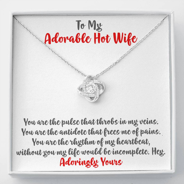 Anniversary Gift For Wife, To My Wife Necklace, Present For Wife, Marriage Gift, Gift Ideas For Wife