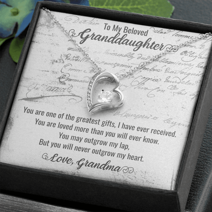 Young Granddaughter Gifts, Granddaughter Gifts From Grandparents, Irish Granddaughter Gifts, To Our Granddaughter Gifts , Heart Necklace