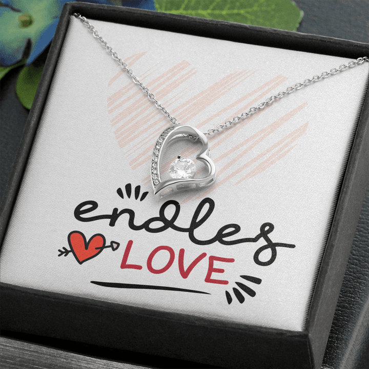 Necklaces For Women, Gifts For Her, Necklace With Pendant, Endless Love , Heart Necklace